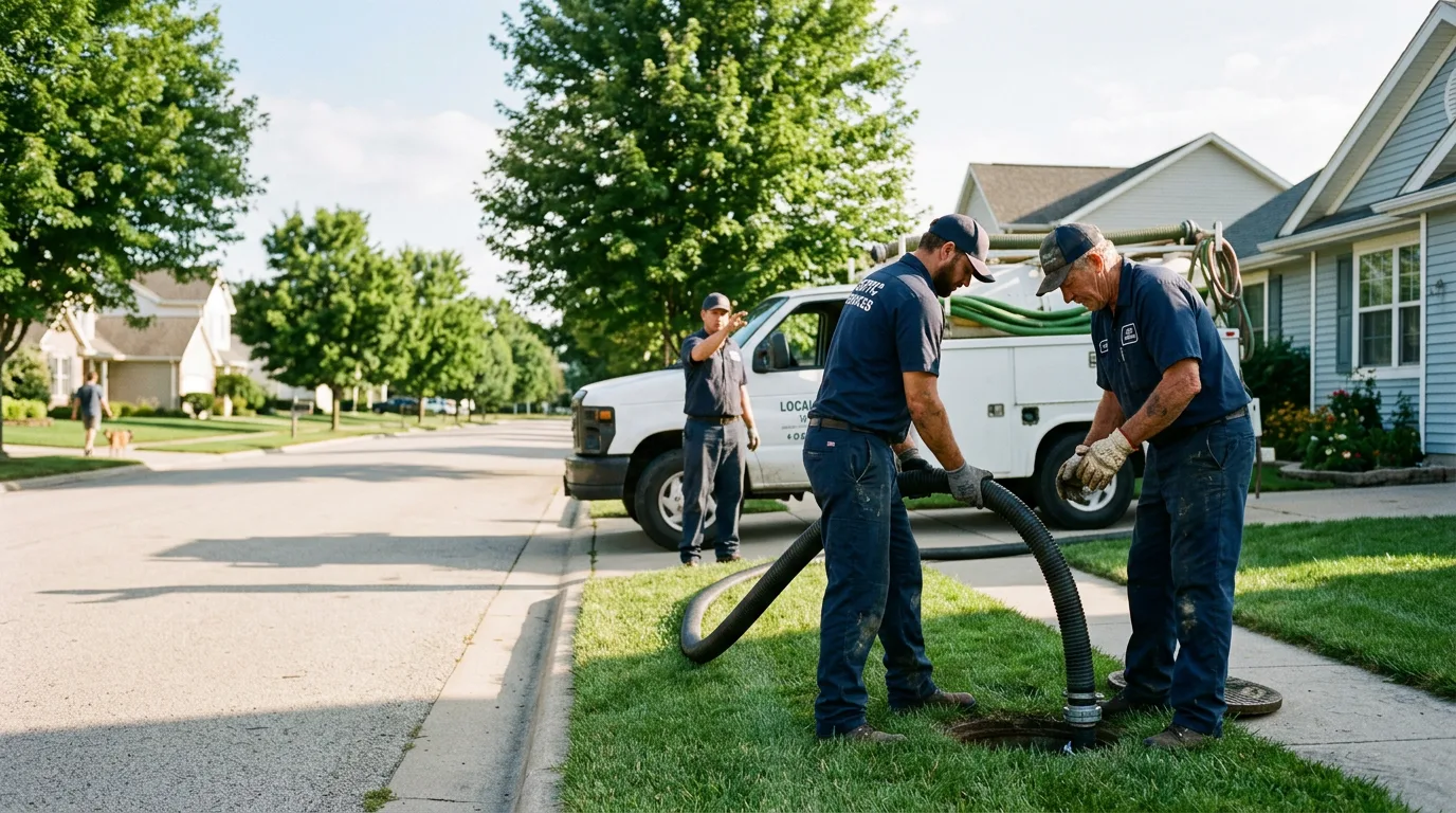 Septic Tank Cleaning in Eastlake Weir, FL